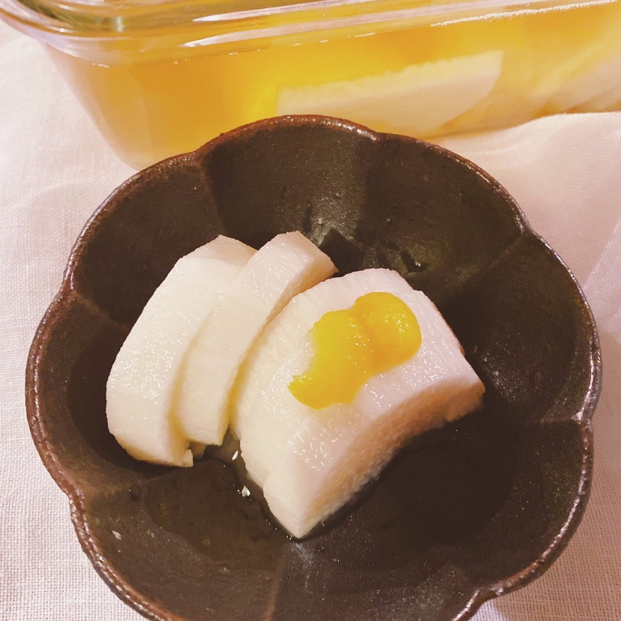 長芋の簡単漬け　柚子の香りと一緒にの画像