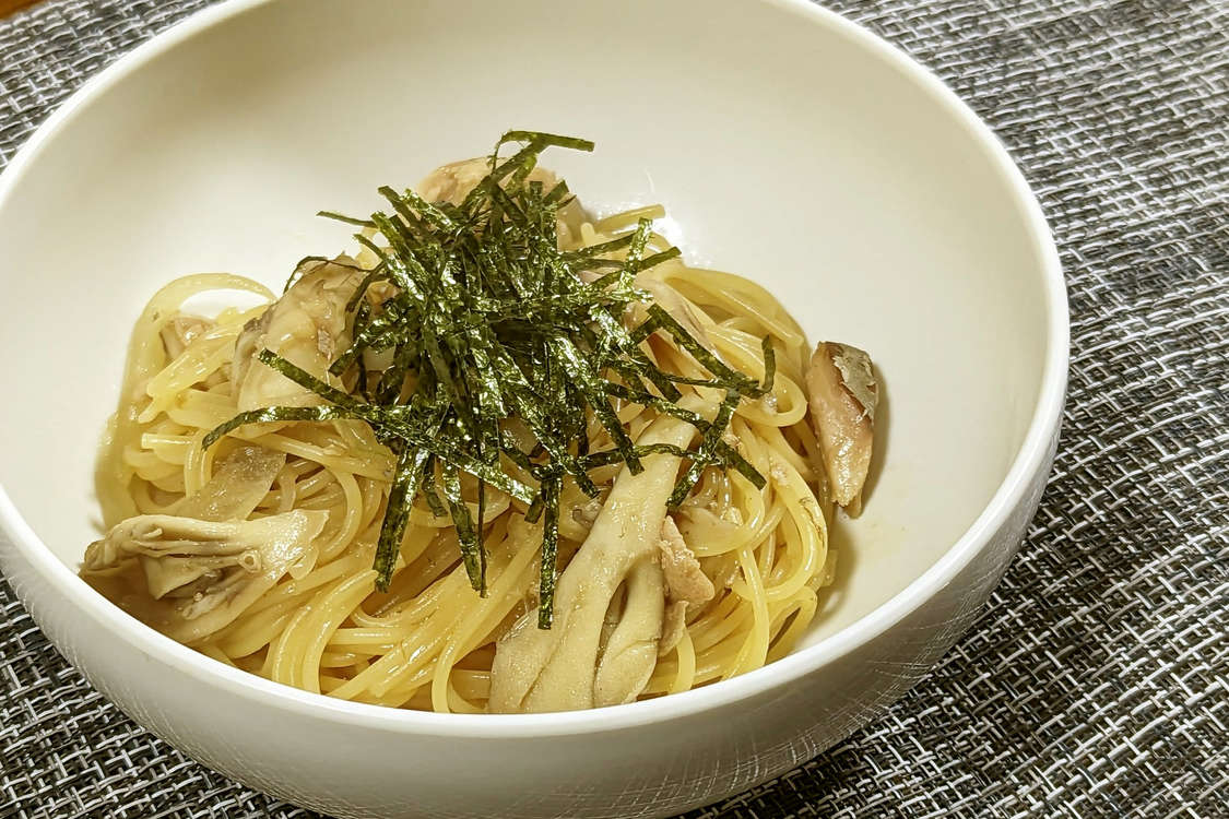 バターにんにく醤油が香る 鯖缶絶品パスタ レシピ 作り方 By 悠美姉 クックパッド 簡単おいしいみんなのレシピが379万品