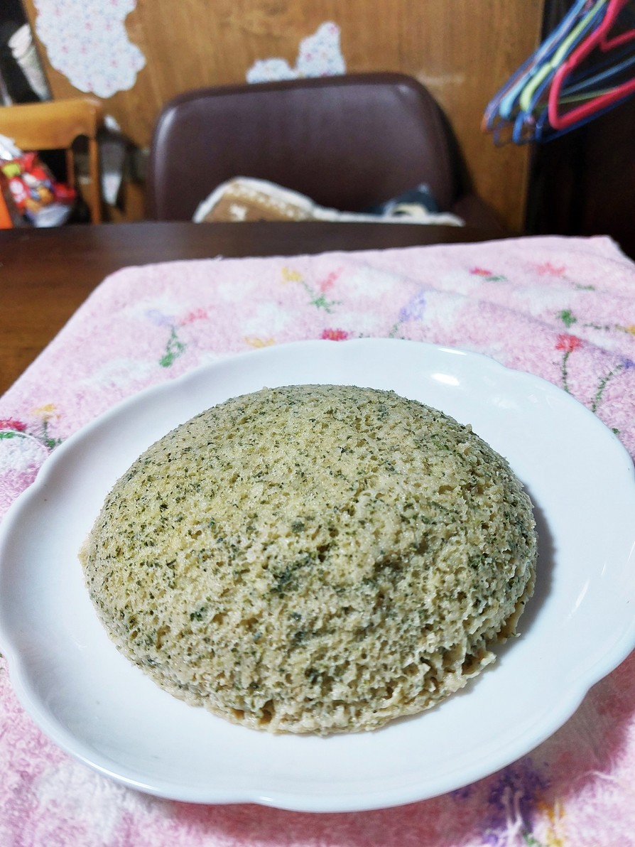 オ－トミ－ル蒸しパン(緑茶)の画像