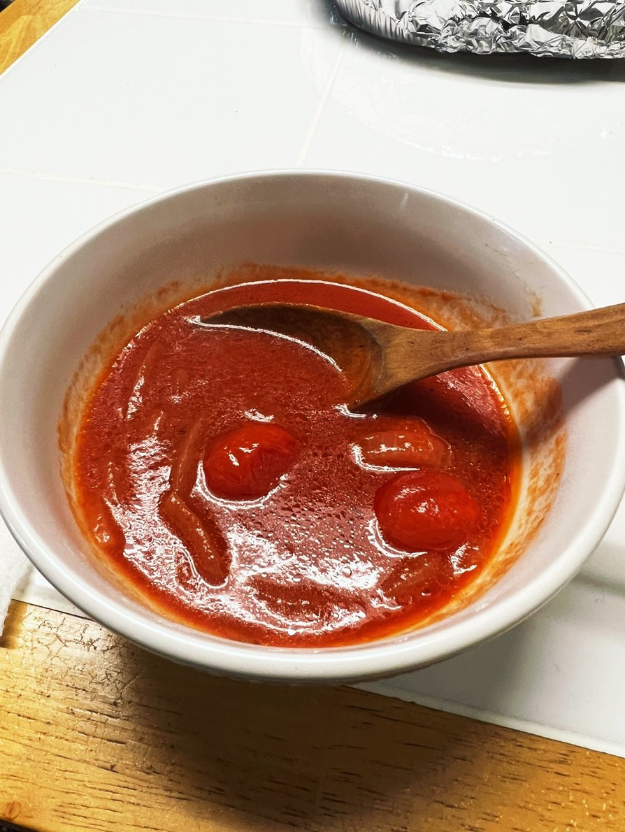 トマトペーストで簡単トマトスープの画像