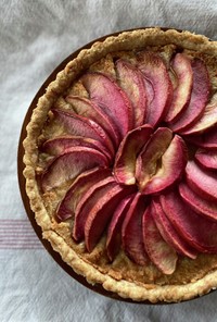 赤いりんごレッドキューのアップルパイ