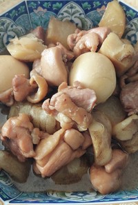 菊芋と鶏肉のうま煮