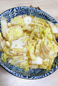 カンタン白菜のサッパリナムル
