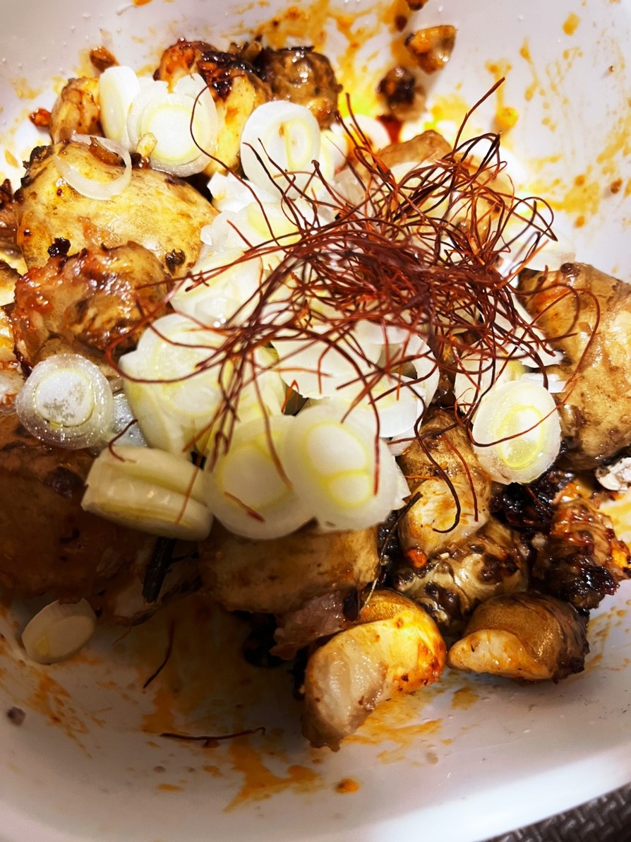 3分クッキング　菊芋の食べラー和えの画像
