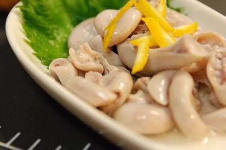 コブクロの酢の物 レシピ 作り方 By リハビー クックパッド