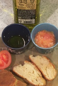 トマトとオリーブオイルのパン