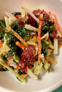 さっぱり☆野菜と海藻のサラダ