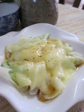 白葱にも♡チーズとぽん酢