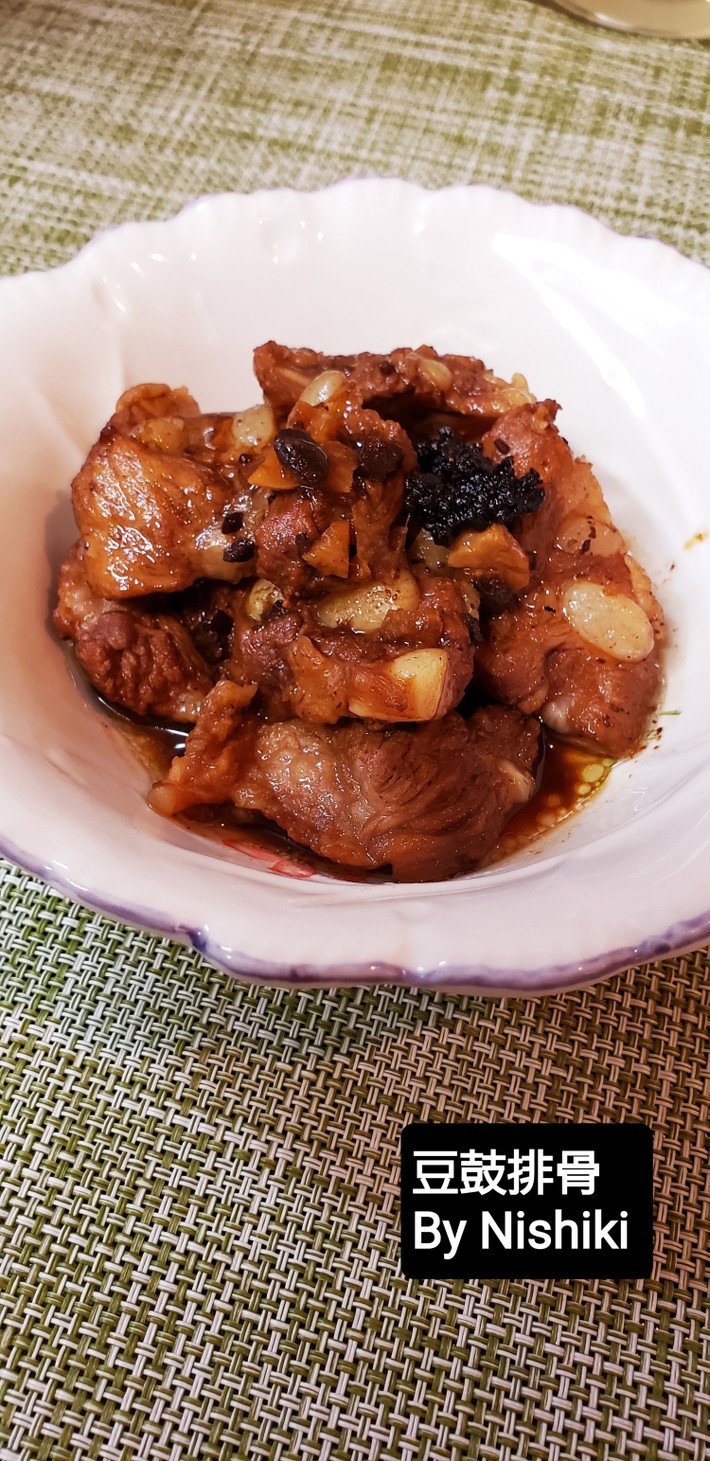 台湾家庭料理☆軟骨の豆豉煮(豆鼓排骨)の画像