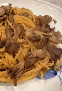 ZENB麺で舞茸のペペロンチーノ☆