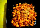 カリカリジャコと大豆のハチミツ醤油炒め