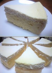 ヘルシー　お豆腐のチーズケーキ