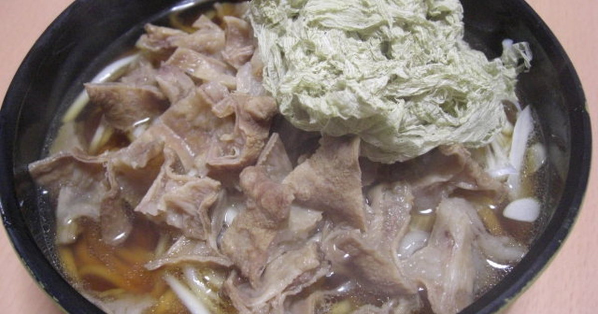 かすうどん レシピ 作り方 By ささちゃん12 クックパッド 簡単おいしいみんなのレシピが356万品