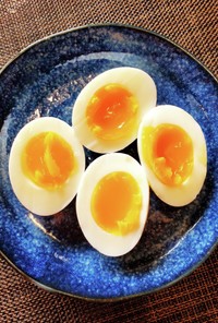 クックフォーミーで楽々半熟卵