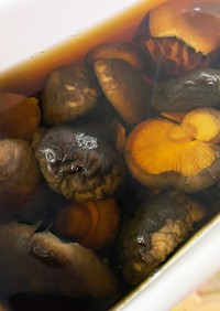 簡単　カロリーオフ　干し椎茸の含め煮