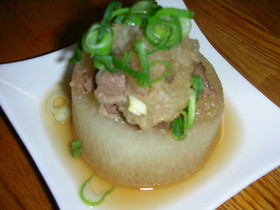 ちょっとおしゃれに牛すじ大根
