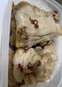 カオマンガイ風鶏胸肉(低温調理)