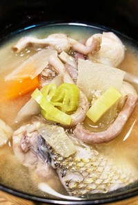 ササヨのワタ汁《御蔵島の伝統食》