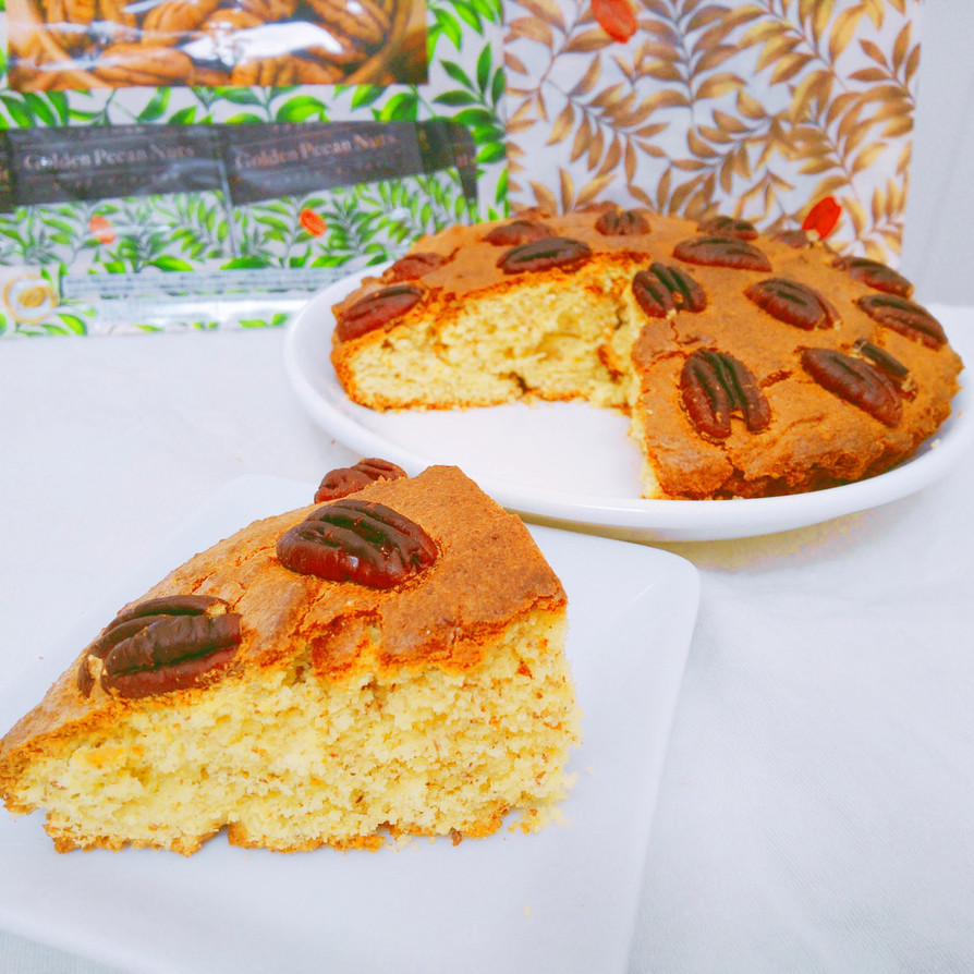 オレンジピーカンケーキのレシピ