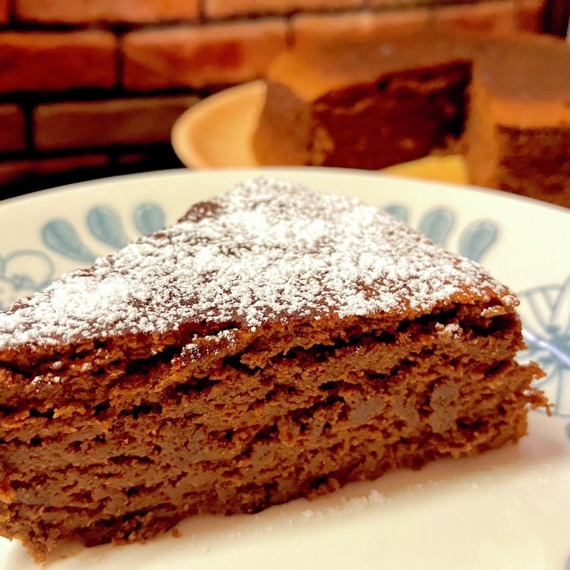 ホットチョコレートスフレのレシピ