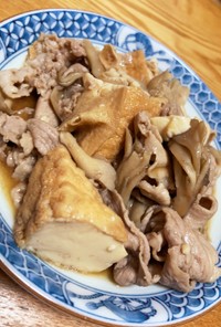 麺つゆオイスターの合わせ技☆超簡単肉豆腐