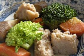 おからこんにゃくのあっさり煮物