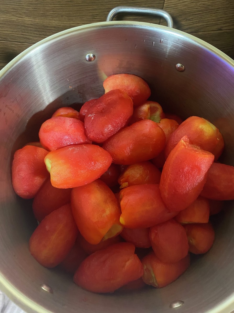 冬に実る夏の果実(トマトソース)の画像
