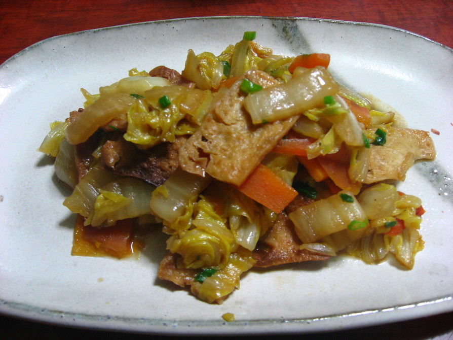 ご飯がススム、豆腐のヘルーシー白菜炒めの画像