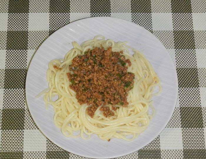 スパゲッティみーそソースの画像