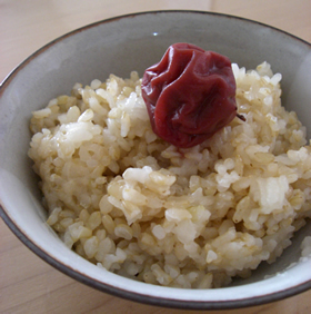 ☆炊飯器で玄米＆もち米ミックス炊き☆の画像