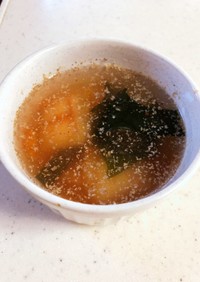 キムチの冷製スープ