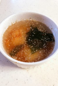 キムチの冷製スープ