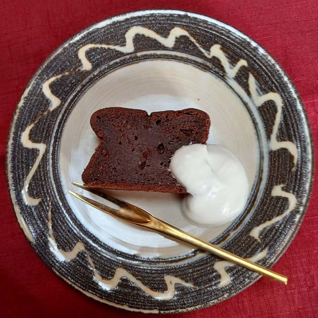 豆腐でしっとり！濃厚チョコレートケーキの画像