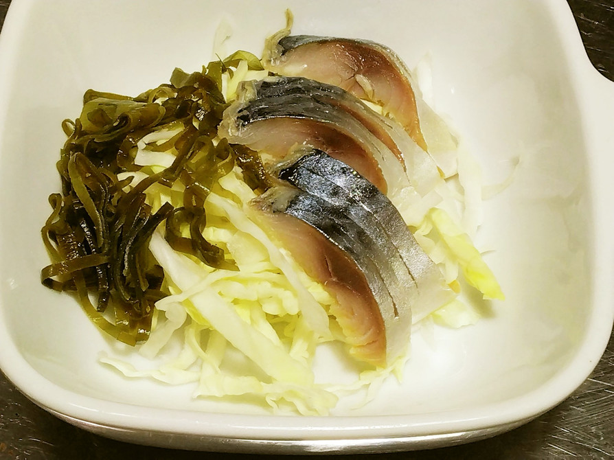 サバサラダのレシピ