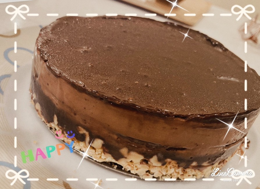 チョコムースケーキの画像