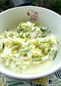白菜で作る、コールスローサラダ