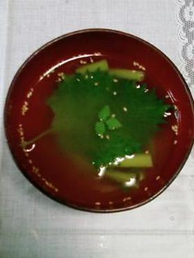 なつかしい。。。旅館の賄い汁