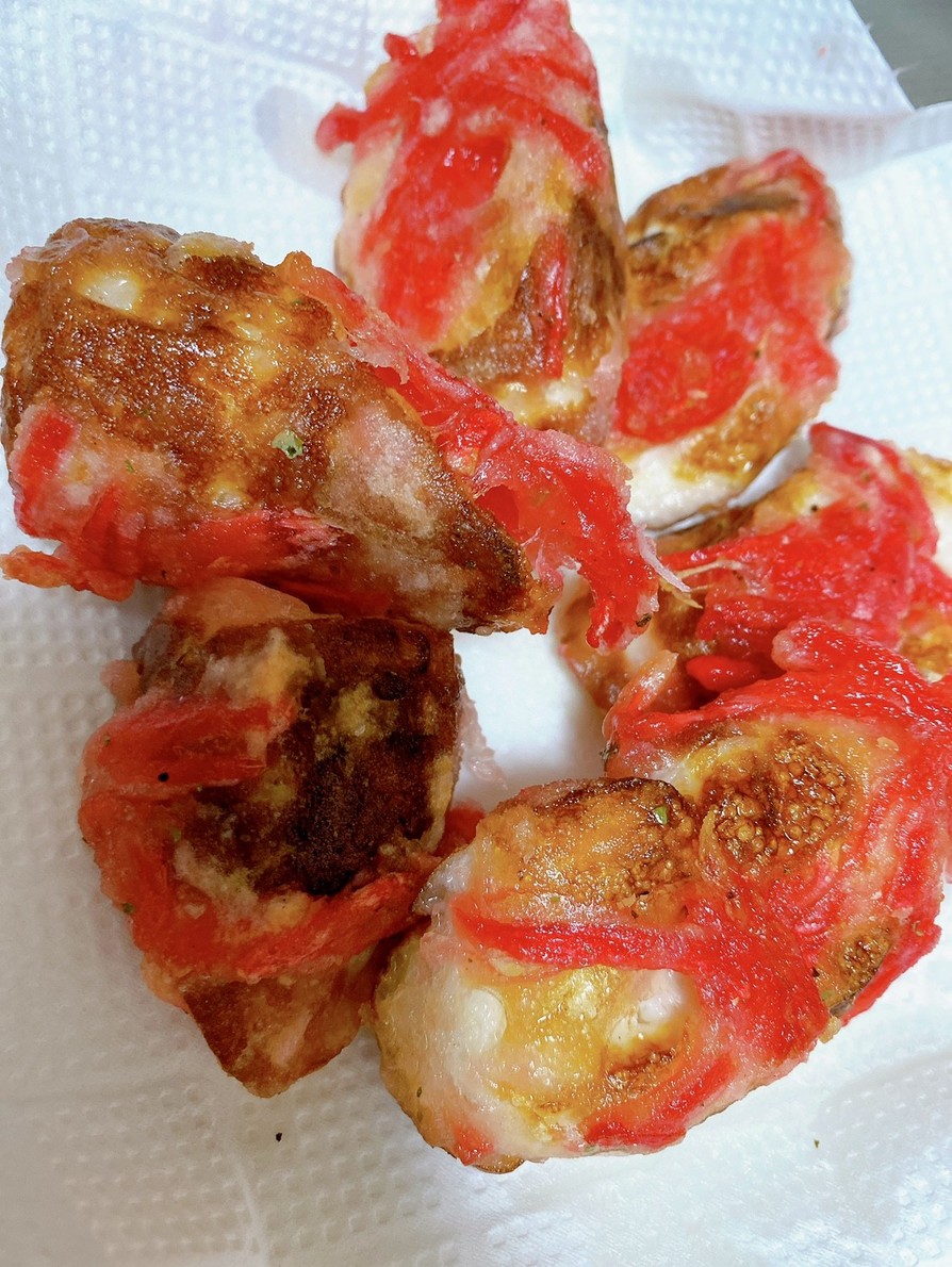 ちくわの紅生姜焼きの画像