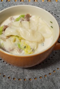 【美人レシピ】ミルクワンタンスープ