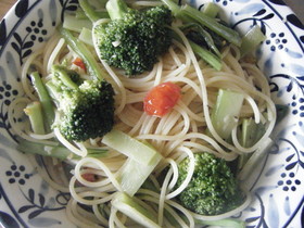 ブロッコリーのパスタ