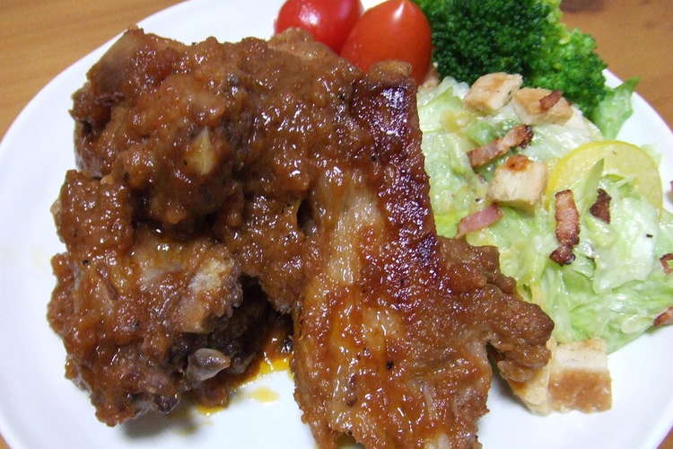 絶品 豚肉のスペアリブ レシピ 作り方 By あゆママ クックパッド