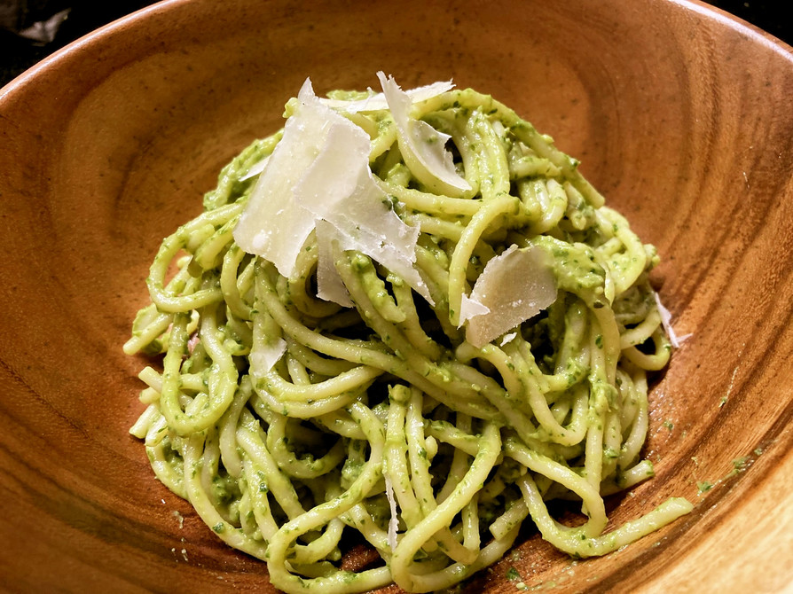 Creamy Green Pastaの画像
