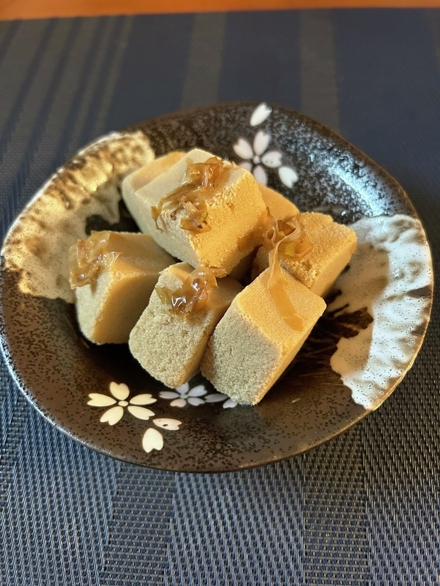 出汁しみしみの高野豆腐の画像