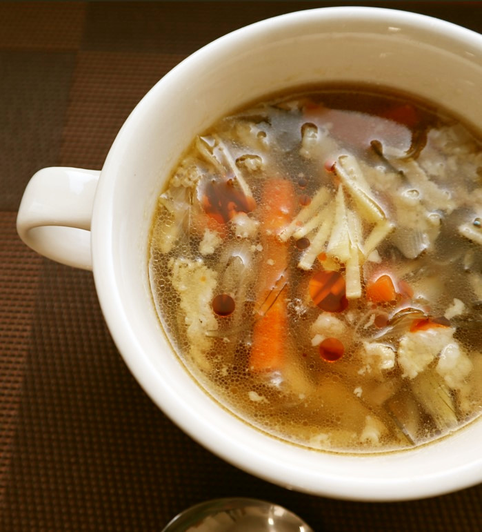 生姜いっぱいスープの画像