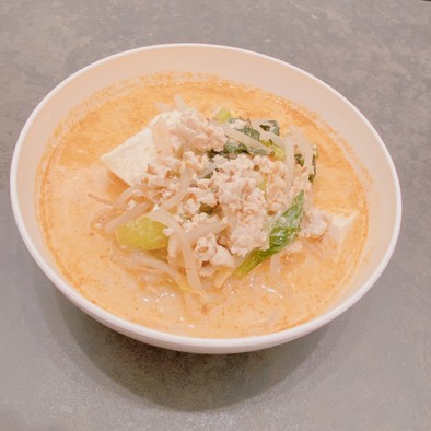ダイエット ピリ辛坦々スープ（2人分）の写真