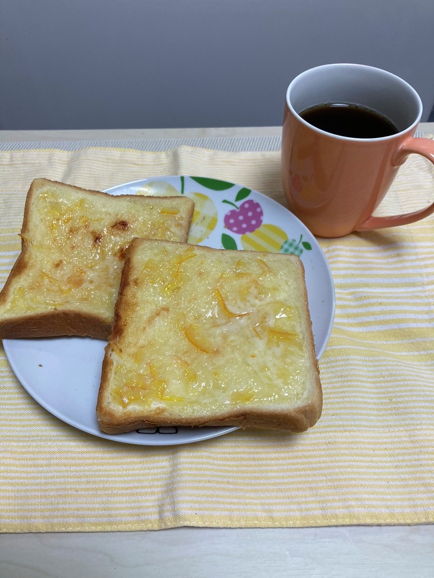 マーマレード×練乳トースト♡の画像