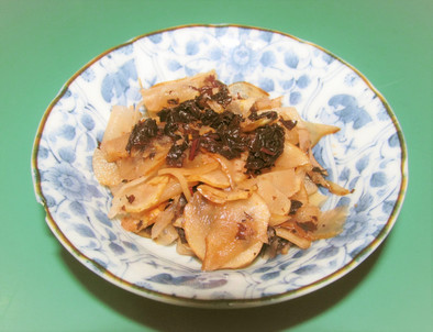 「菊芋の甘酢漬け」の写真