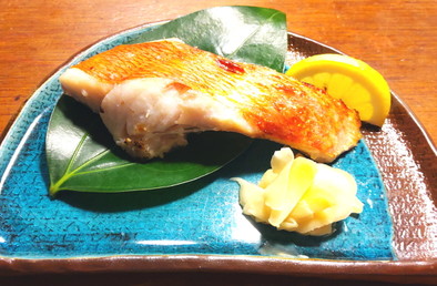 魚の粕漬け焼き　（金目鯛）の写真