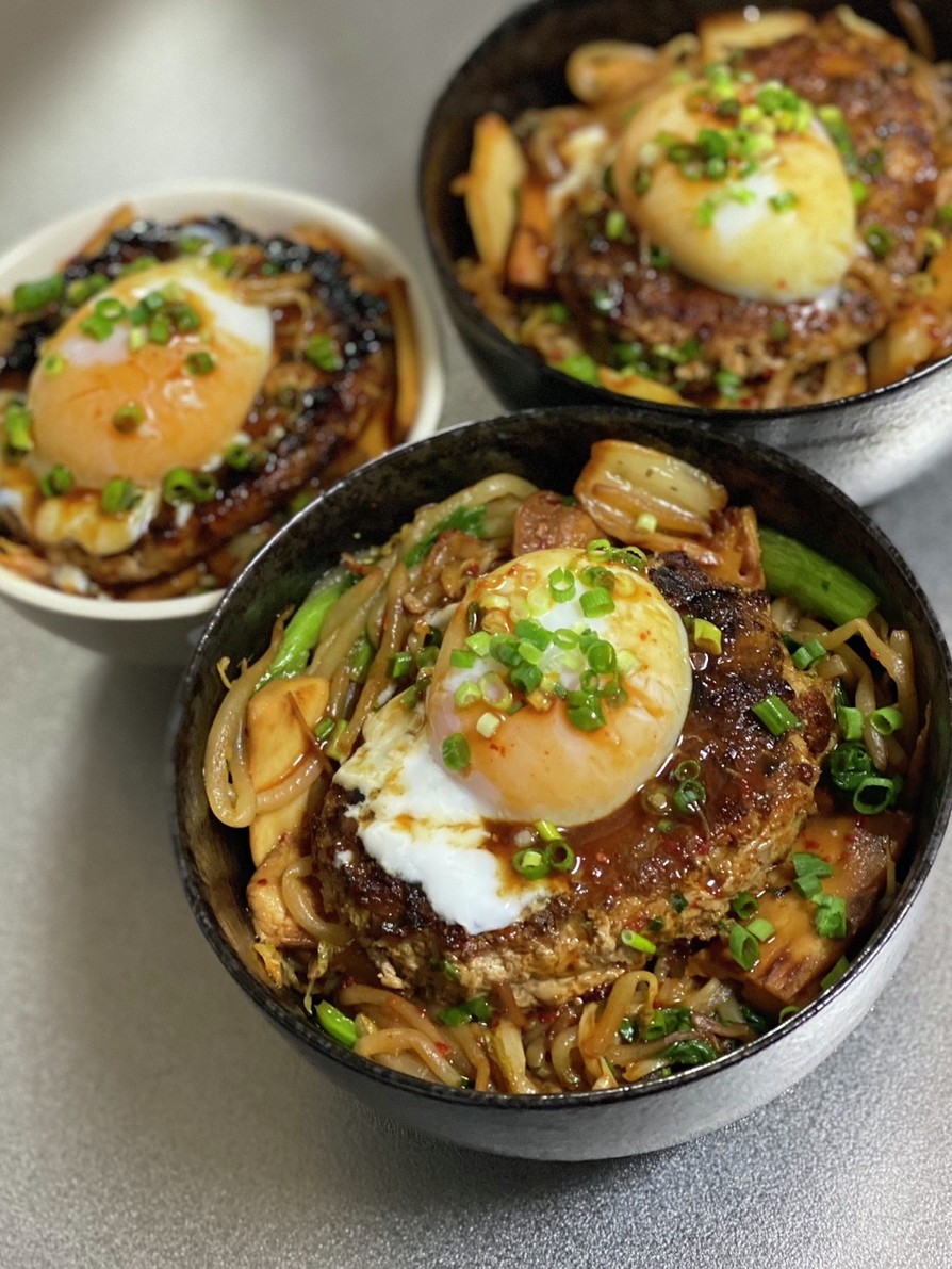 餃子より簡単美味い？！キムチ餃子丼✨の画像