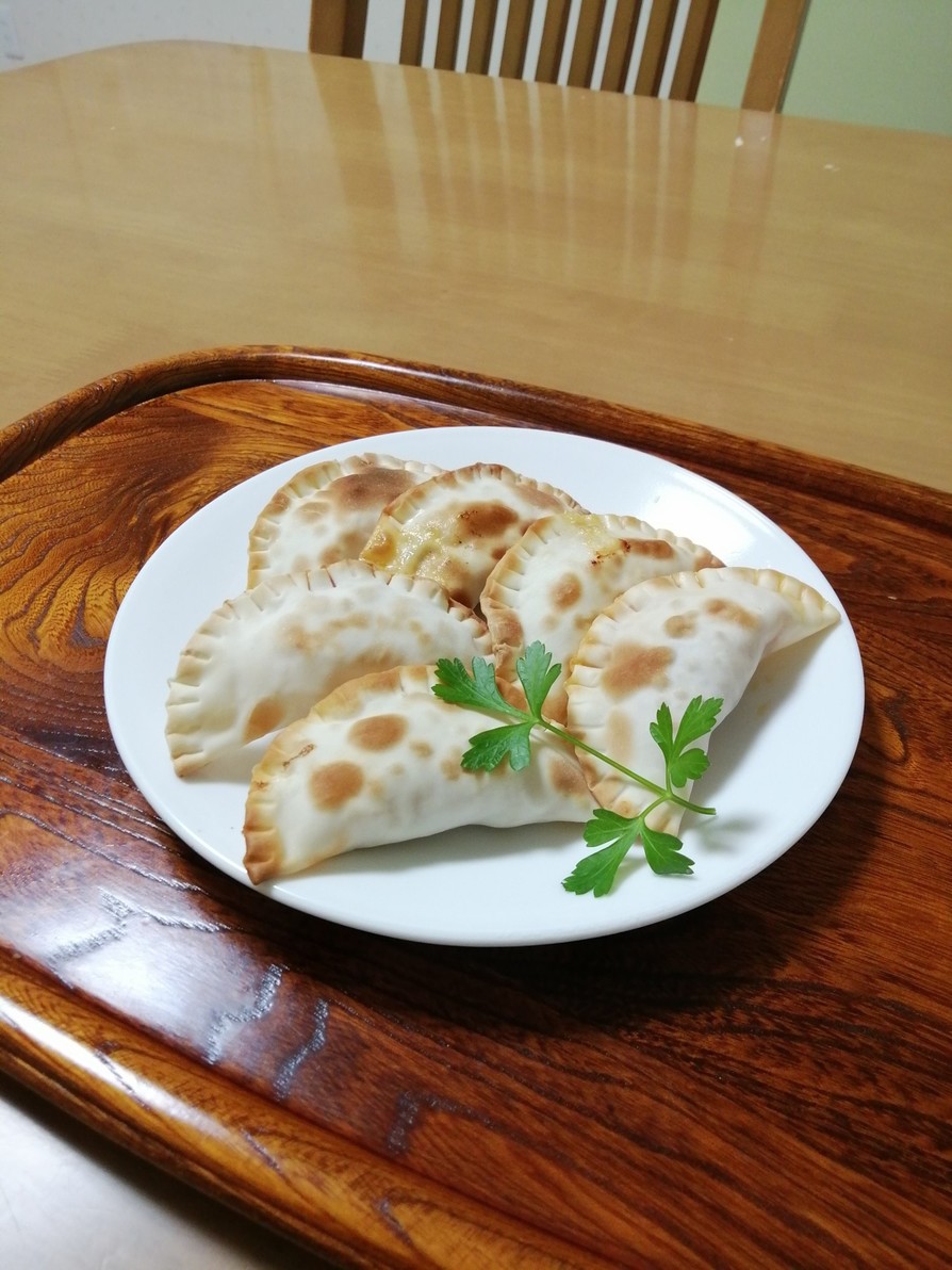 餃子の皮でカルツォーネ風☆発酵食品は最高の画像